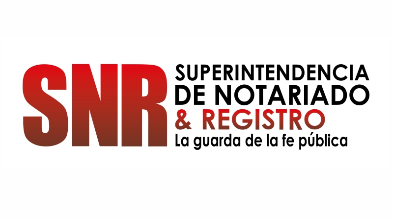 Logo superintendencia de notariado y registro.