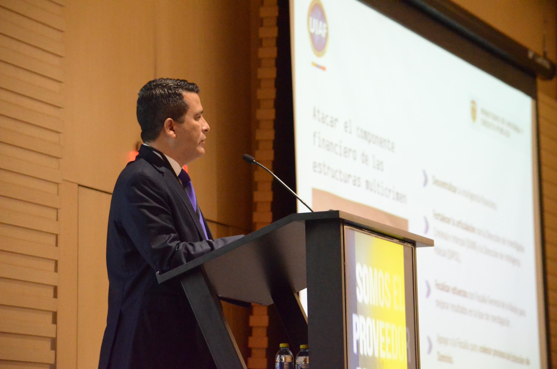 El director de la UIAF presentó la visión de la entidad para el próximo cuatrienio