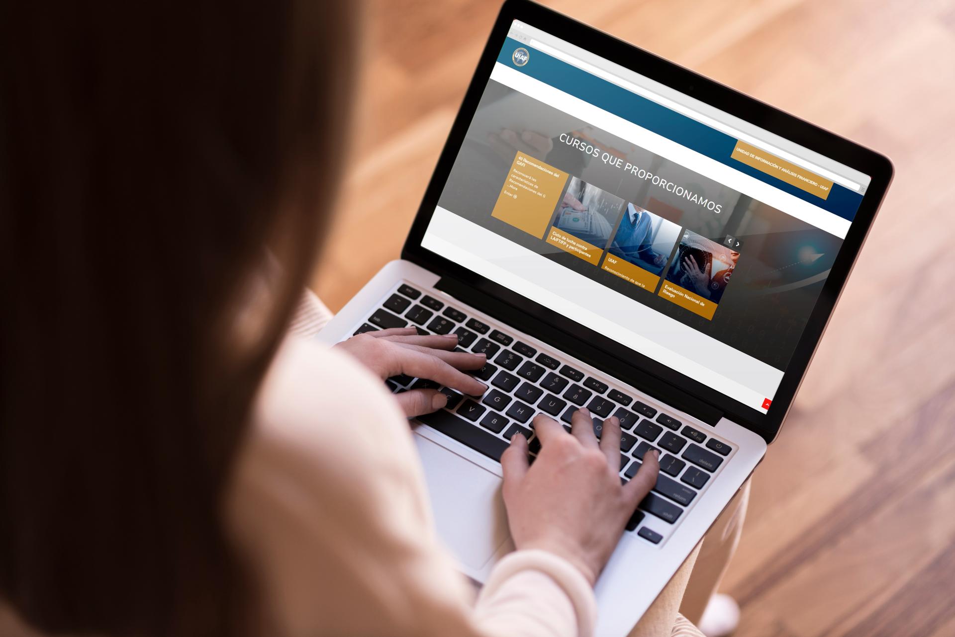 Curso virtual  (e-learning) de la UIAF