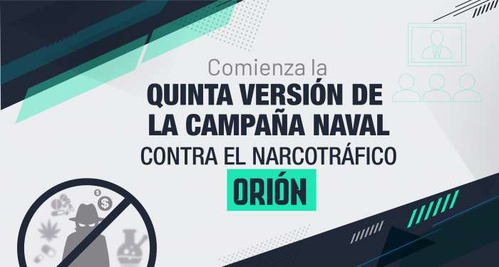 Campaña naval contra el narcotráfico ORIÓN