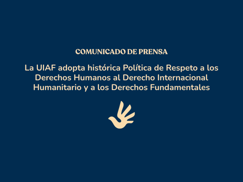 Comunicado política de derechos humanos