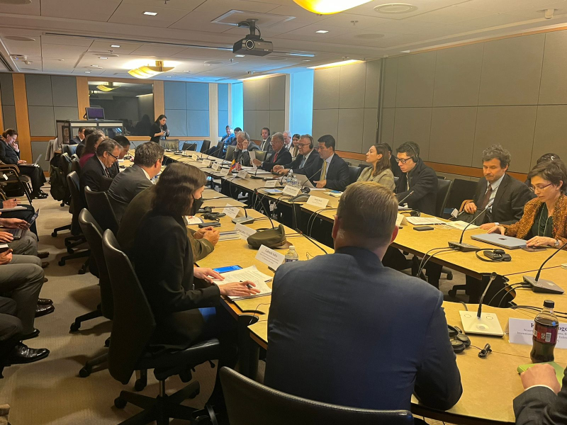 El director general participó en el X Diálogo de Alto Nivel Colombia - Estados Unidos