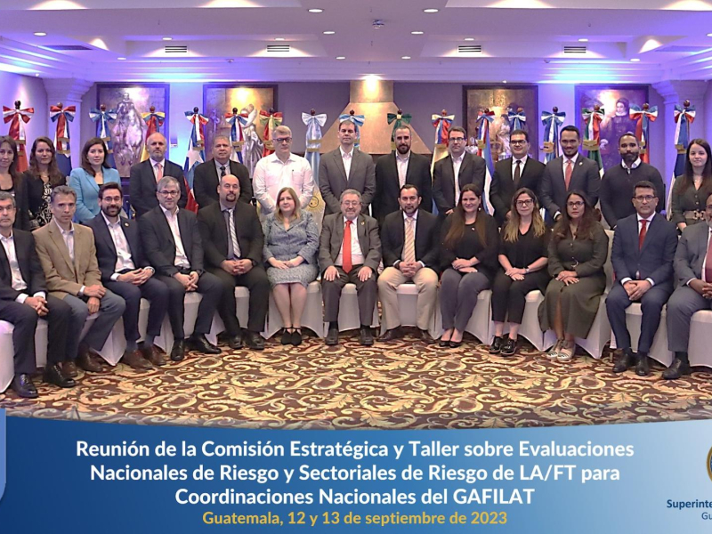 El director participó en la reunión de la Comisión Estratégica y Taller sobre Evaluaciones Nacionales de Riesgo y Sectoriales de Riesgo de LA/FT para Coordinaciones Nacionales del Gafilat