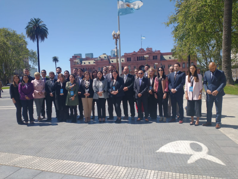 En Buenos Aires, el director general se capacitó como evaluador de cumplimiento técnico de las Recomendaciones del GAFI