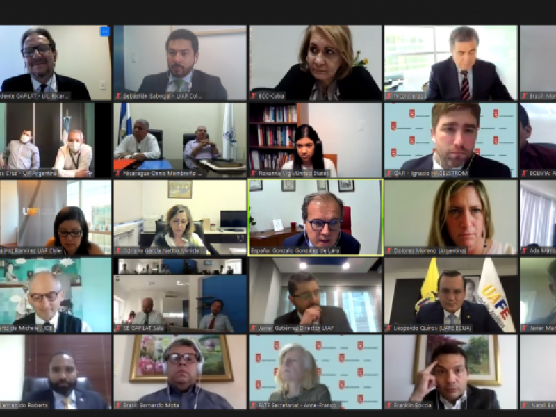 Comunicado de prensa de la SFC Colombia participa en el XLII Pleno de Representantes del GAFILAT