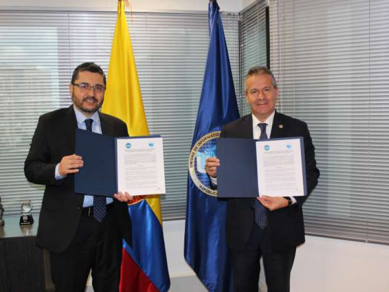 UIAF y BASC firman convenio de cooperación ratificando el compromiso en la lucha contra el lavado de activos y el financiamiento del terrorismo