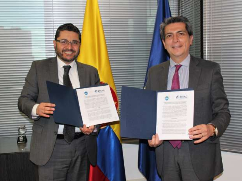 UIAF y FITAC firman convenio de cooperación para la prevención y control del lavado de activos