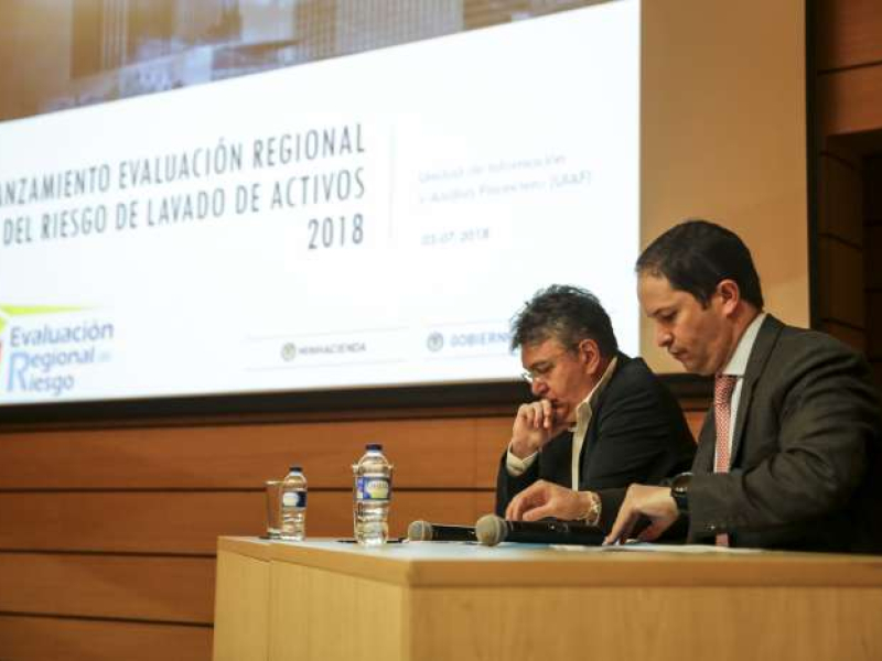 El Ministro de Hacienda y el Director de la UIAF lanzan la II Evaluación Regional de Riesgo 2018