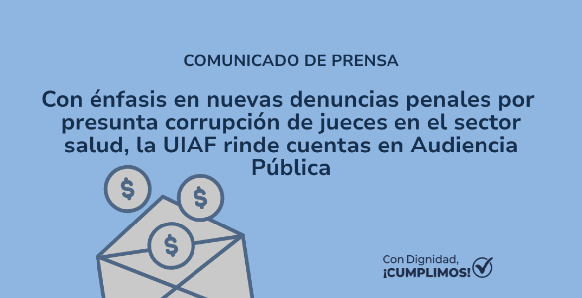 Comunicado rendición de cuentas denuncias 