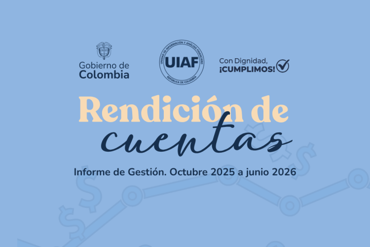 Rendición de cuentas UIAF