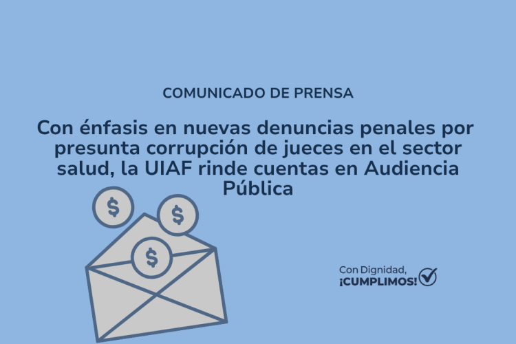 Comunicado rendición de cuentas denuncias 
